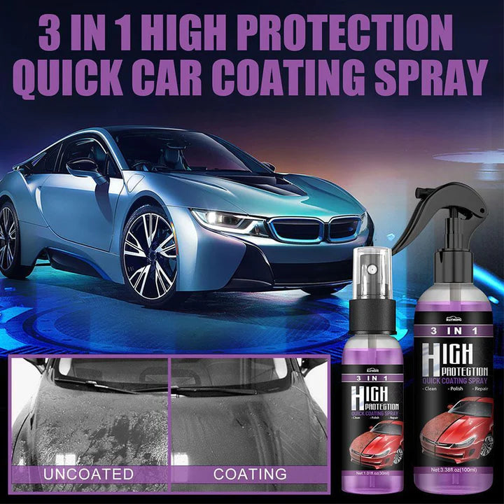 3 in 1 High Protection Car Coating Spray (Pack of 2) – PerfectTry